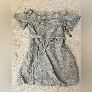 Ny&co off the shoulder linen dress _ Small